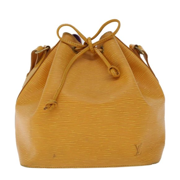 LOUIS VUITTON Epi Petit Noe Shoulder Bag Tassili Yellow M44109 LV Auth - Picture 1 of 16